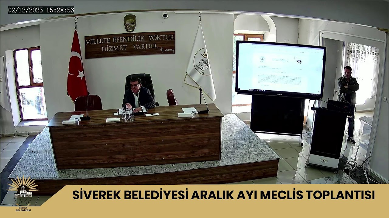 Siverek Belediyesi Aralık Ayı Olağan Meclis Toplantısı