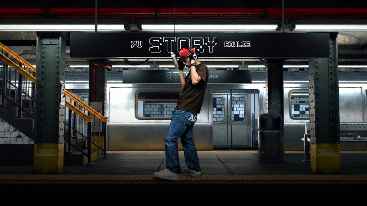 7V - STORY (feat. Bowlie) [Official Lyric Video]