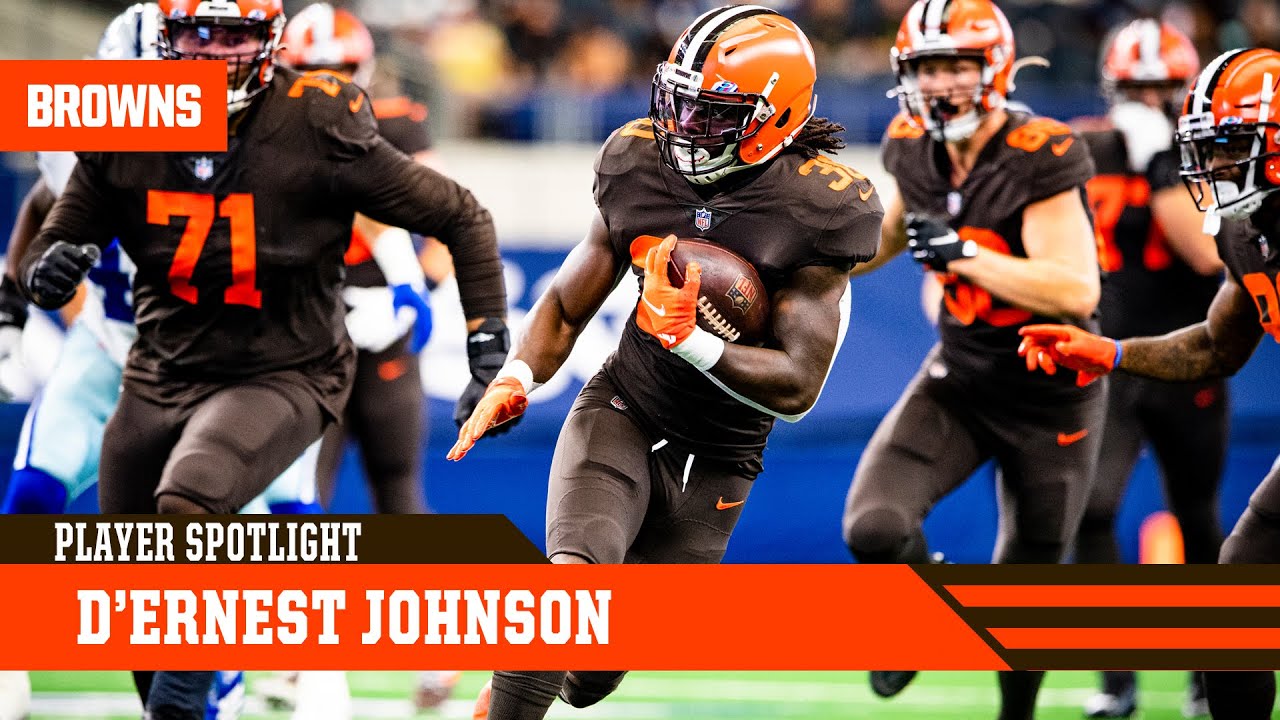 Player Spotlight: D'Ernest Johnson | Browns Live