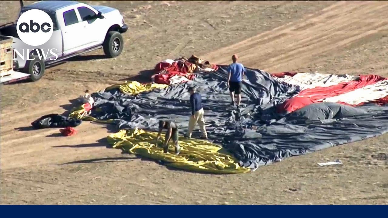 Hot air balloon crashes in Arizona, killing 4 and injuring 1