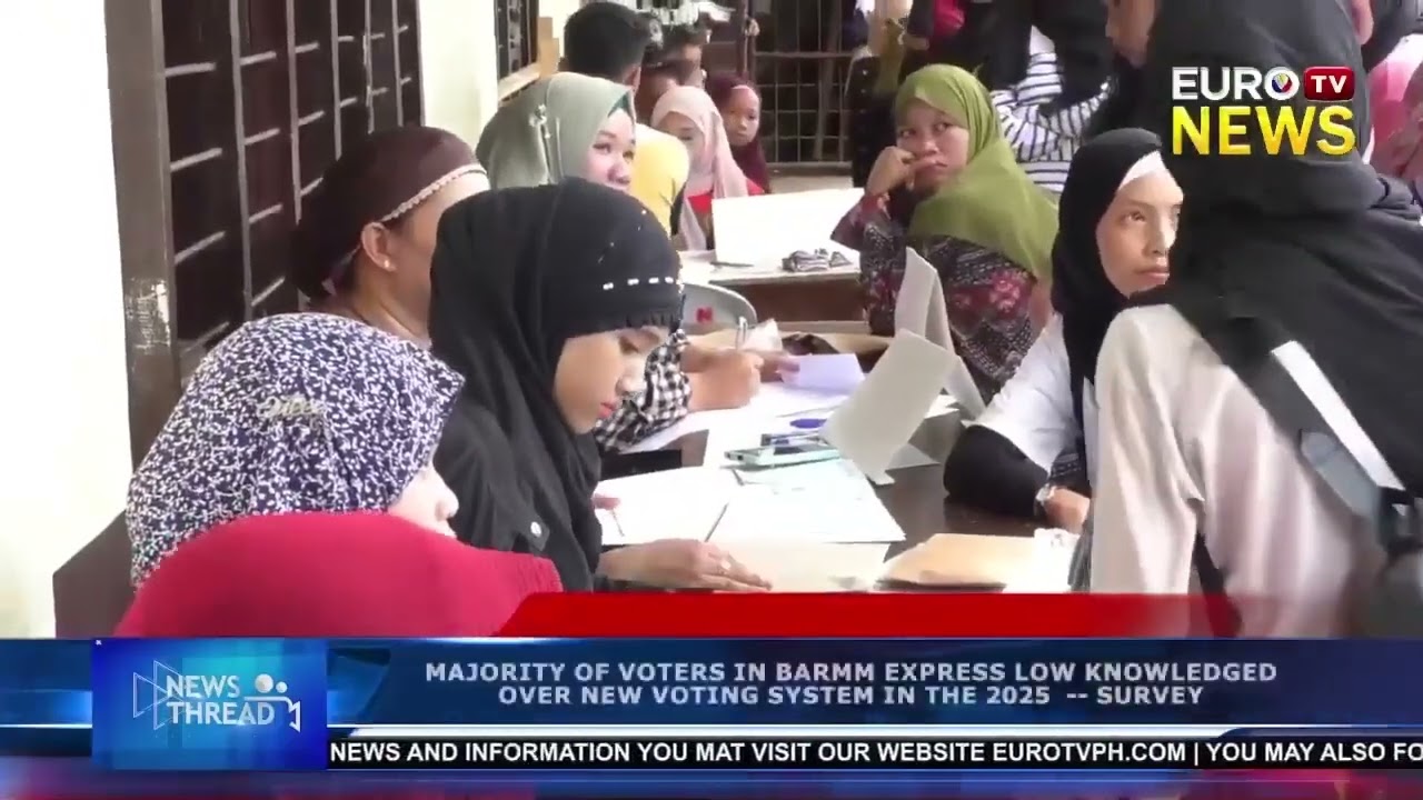 MAJORITY OF VOTERS IN BARMM EXPRESS LOW KNOWLEDGED OVER NEW VOTING SYSTEM IN THE 2025  -- SURVEY