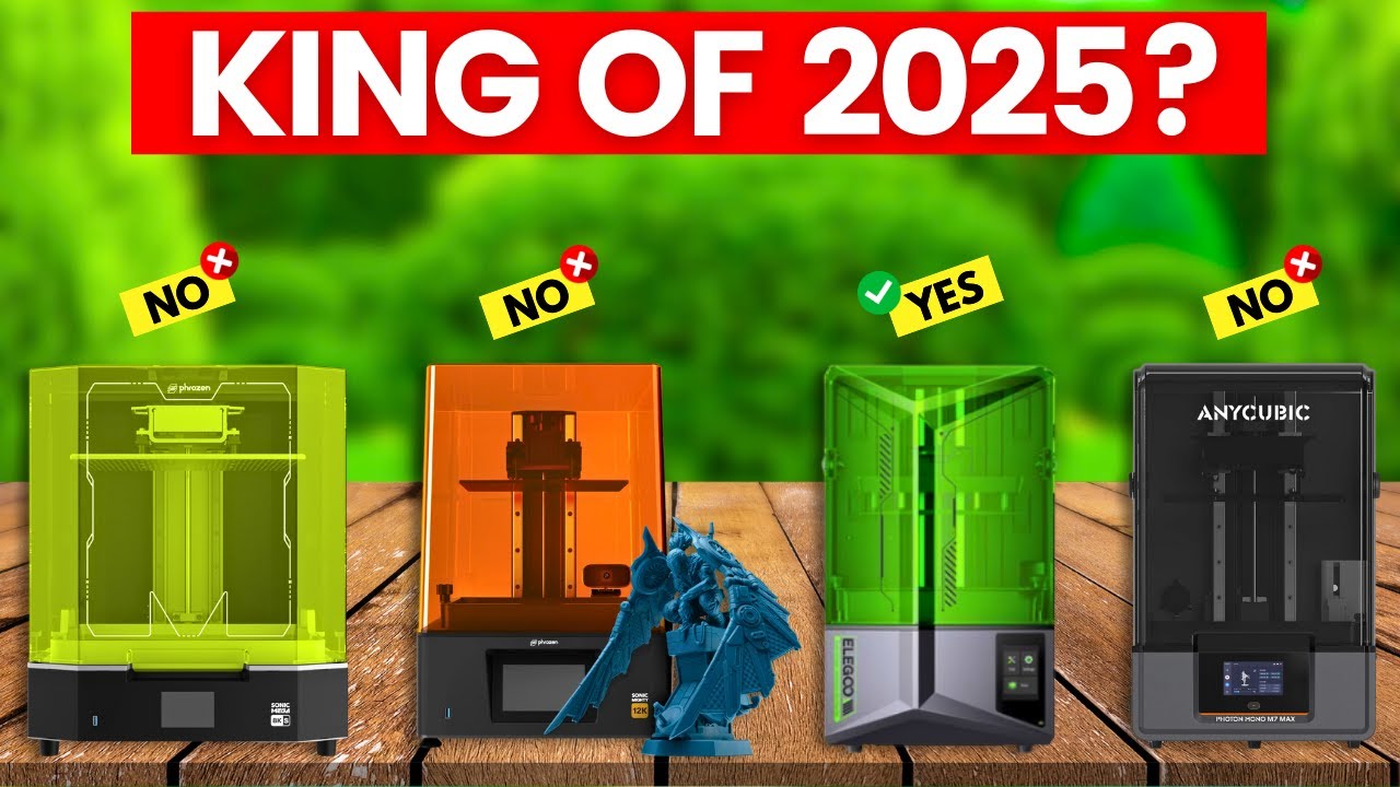 6 Best Resin 3d Printers 2025