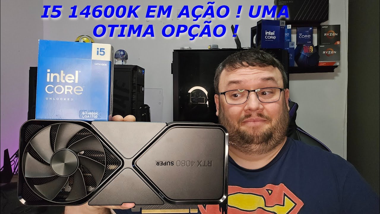 CORE i5 14600K VALE O INVESTIMENTO ? CONSUMO / TEMP / DESEMPENHO !