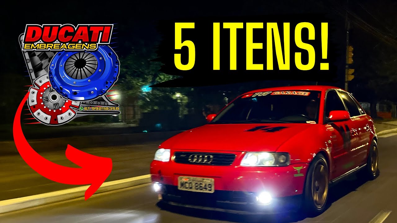 5 ITENS INDISPENSÁVEIS DO DIEGO DUCATI QUE PRECISA TER NOS AUDI A3 8L E GOLF MK4!!!