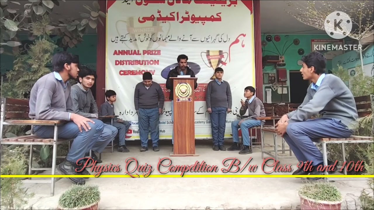 Physics Quiz Competition Class 9th group B 