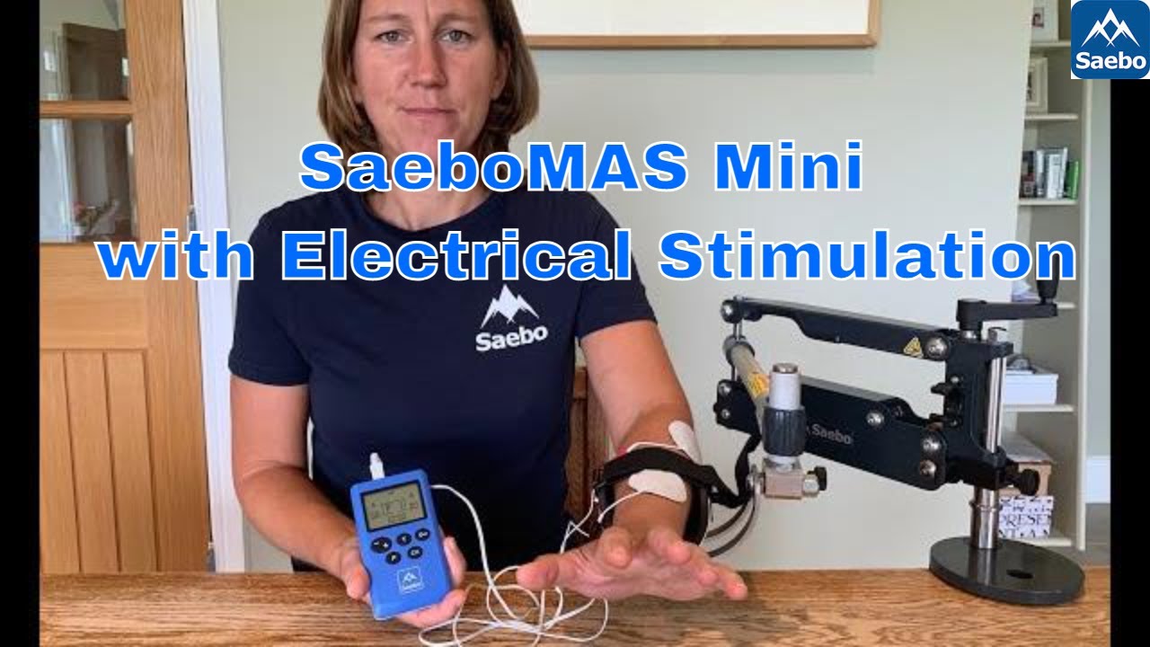 SaeboMAS mini with electrical stimulation