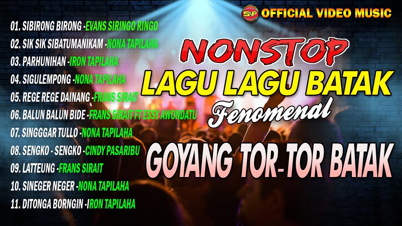 Nonstop Lagu Lagu Batak Fenomenal I Lagu Batak Terpopuler I Pop Batak Legend (Official Video Music)