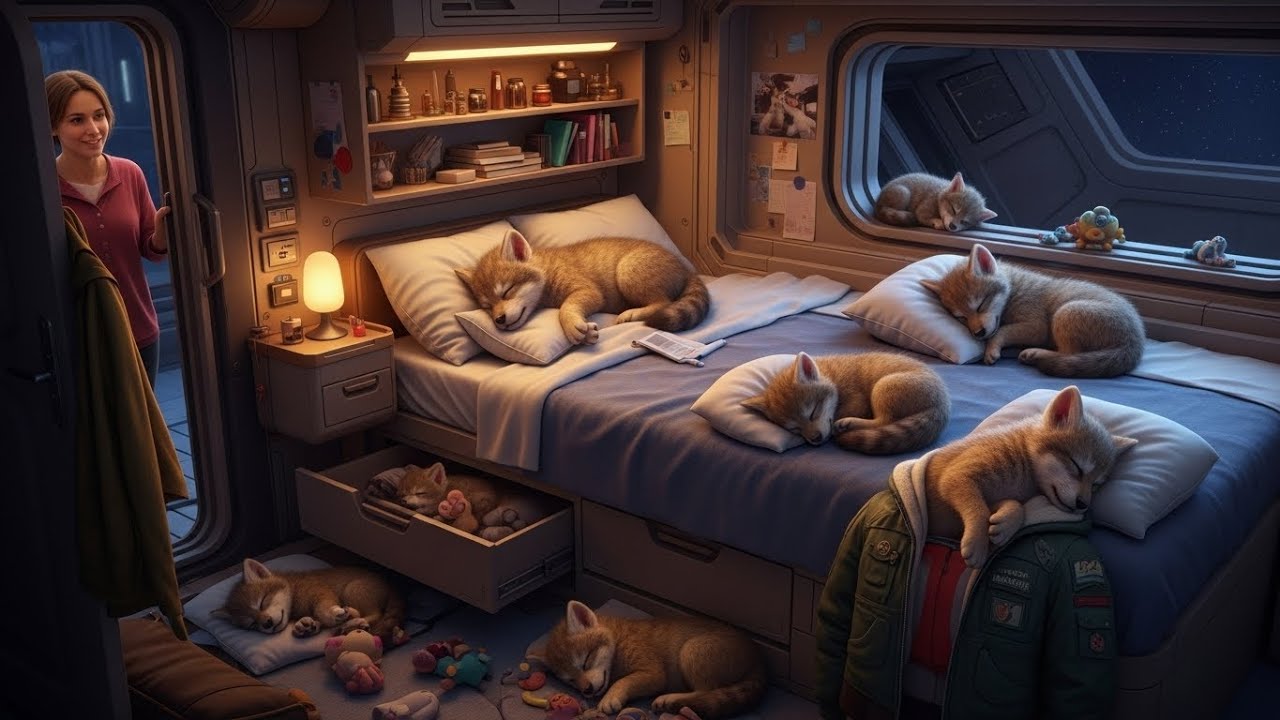 All Alien Cubs Disappeared — Found Snoring Peacefully in the Human’s Quarters