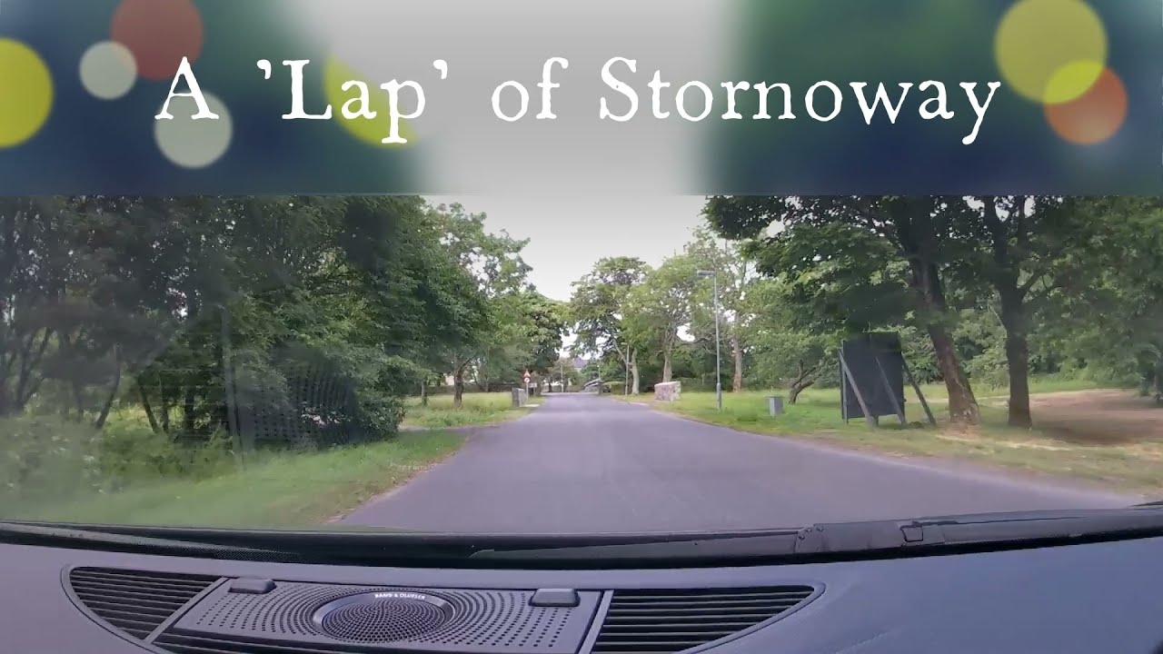 A lap around Stornoway, Outer Hebrides, Scotland