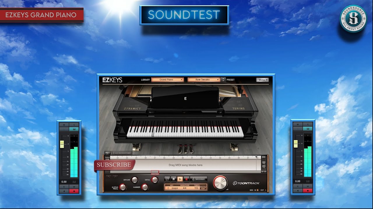EZKEYS GRAND PIANO SOUNDTEST