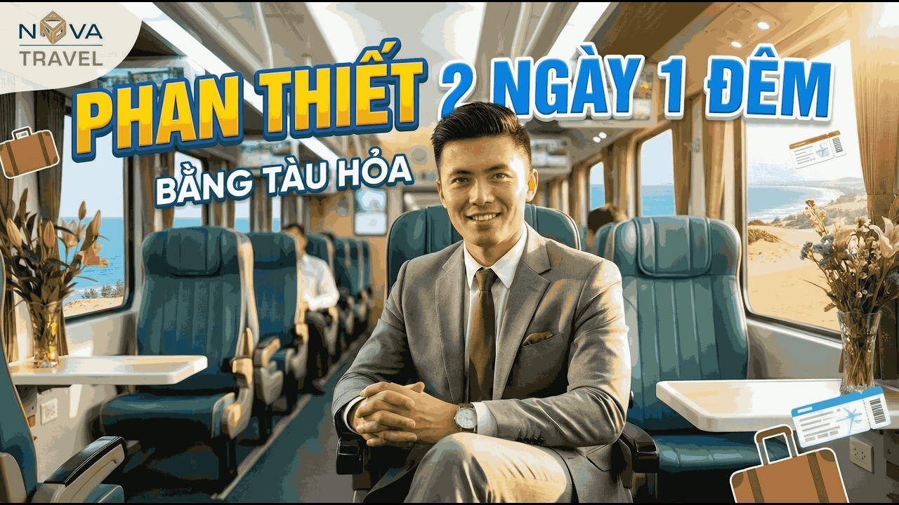 Tour Phan Thiết 2 Ngày 1 Đêm bằng Tàu Hỏa | Video Đào Tạo BAM NOVATRAVEL
