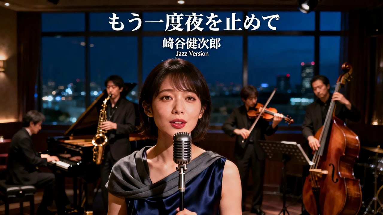 もう一度夜を止めて / 崎谷健次郎 🎷 ほどける前の時間に手を伸ばすジャズカバー