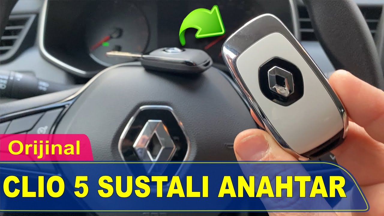 RENAULT CLIO 5 SUSTALI ANAHTAR | Yedek Kopyalama