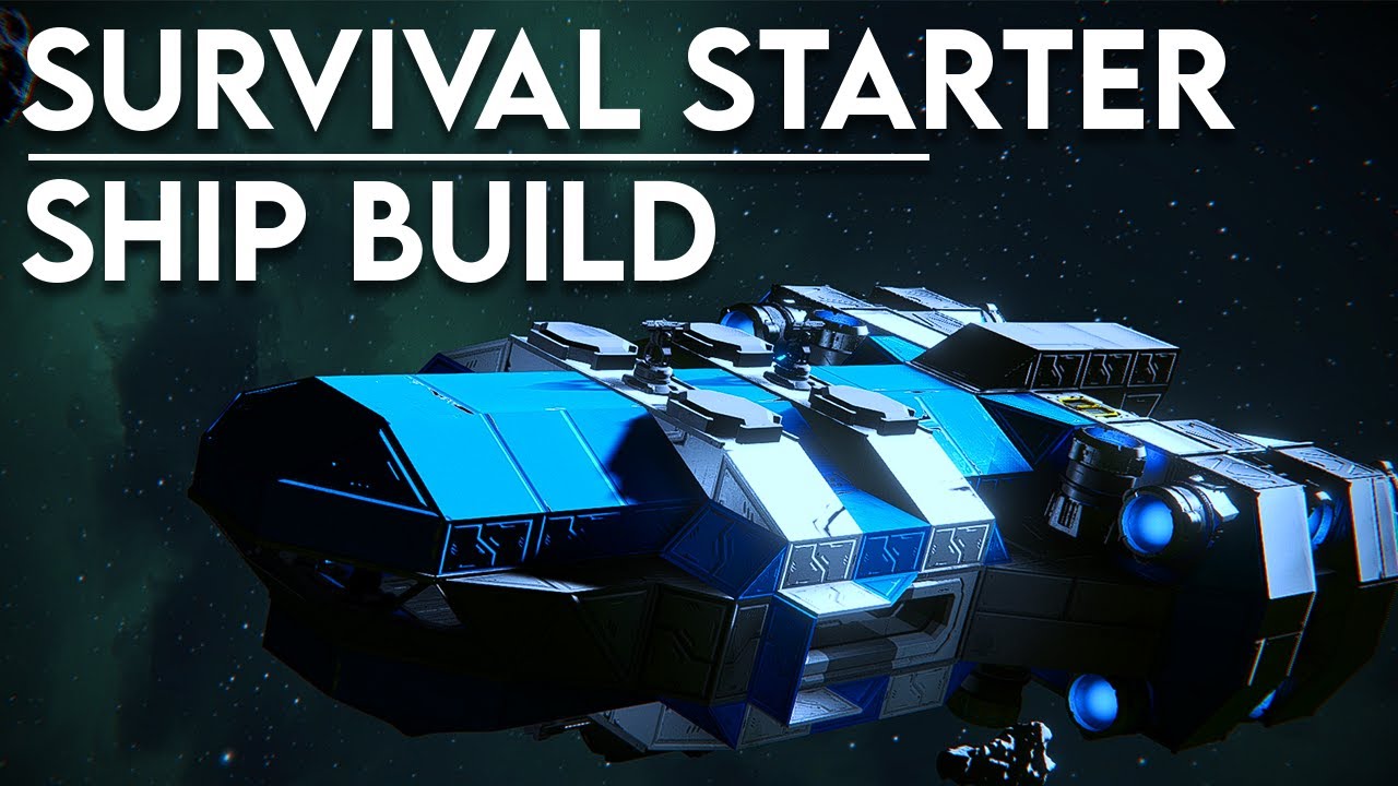 New survival starting ship! - Space Engineers build