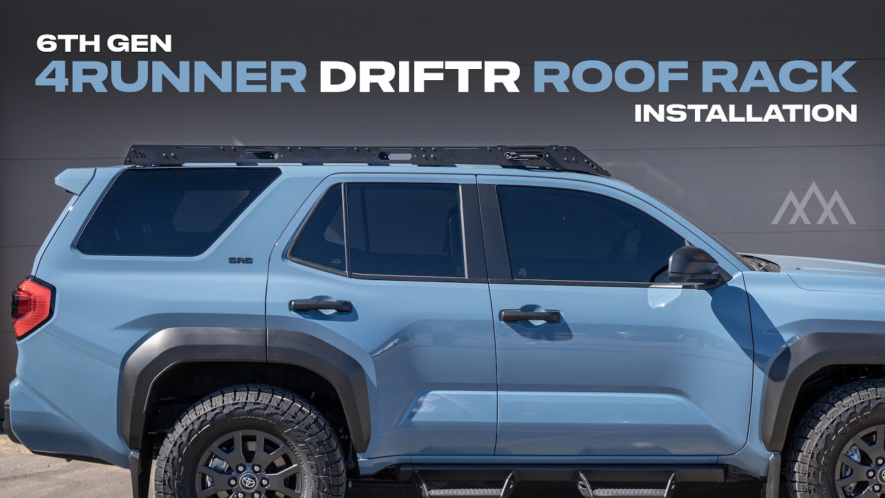 6th Gen (2025+) Toyota 4Runner DRIFTR Roof Rack - Installation