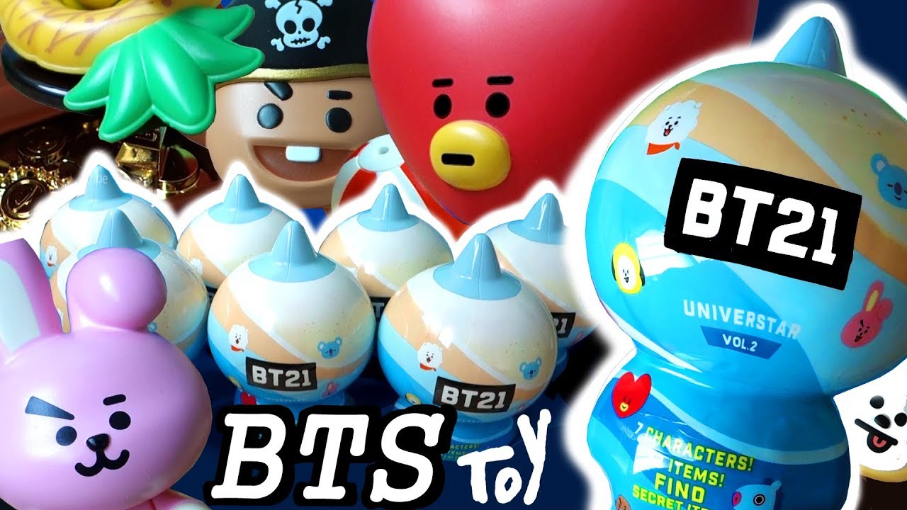 Игрушки BTS, том 2: Полная коллекция игрушек BT21