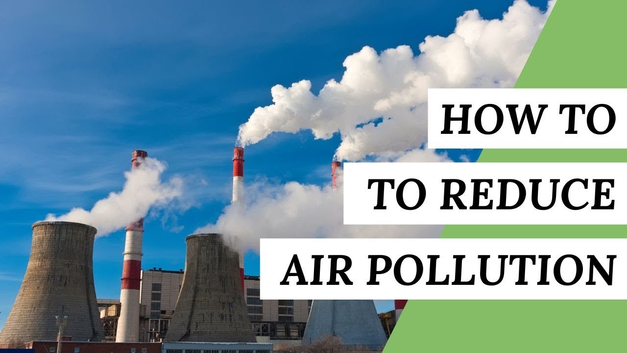 5 Ways To Reduce Air Pollution (Save The Earth) #short