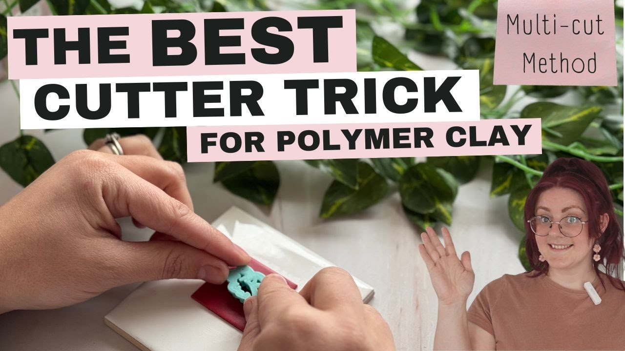 The BEST Cutter Trick - Polymer Clay Cutters Tutorial using the Multi-Cut Method