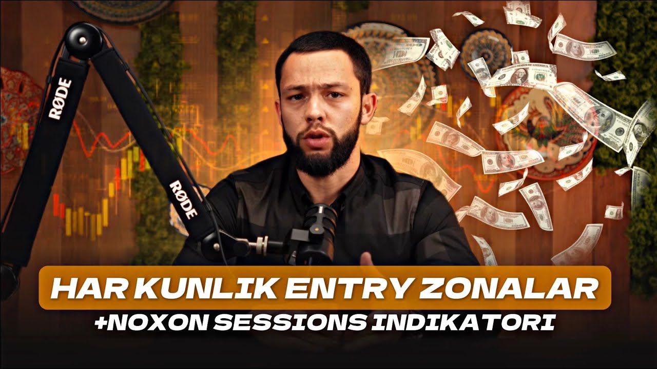 Anniq savdo uchun 5/6 zonalar + Noxon Sessions Indikator