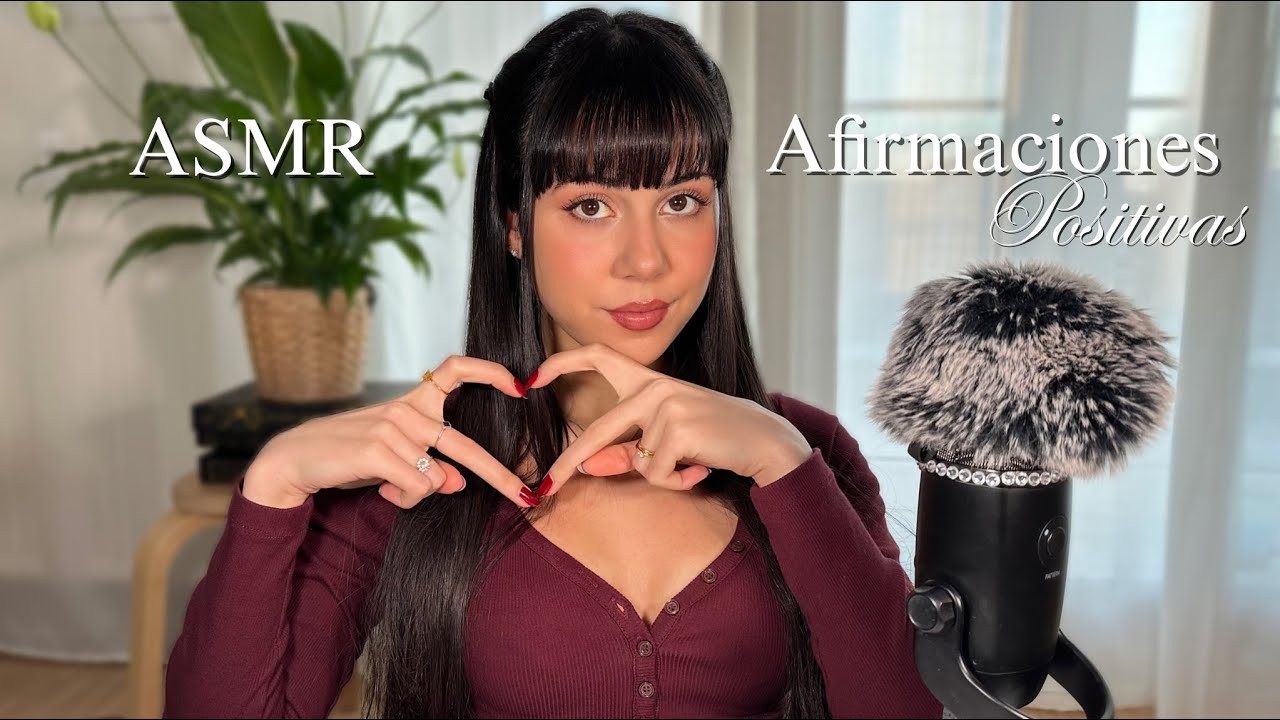 ASMR ✨Afirmacions positivas para empezar el año 💕