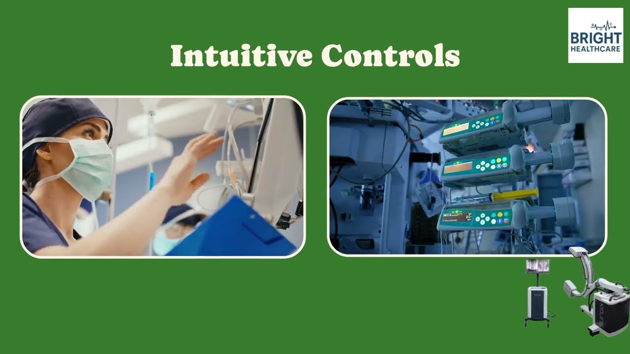 Mobile C-Arm System with Flat Panel Detector | SURGIX-HD FPD | Bright Health Care India