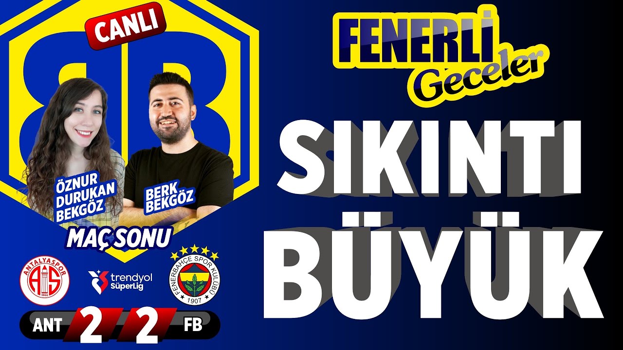 Fenerbahçe Neden Durdu? 2-2 Antalyaspor Maç Sonu | Tedesco’nun planları neden tutmadı?