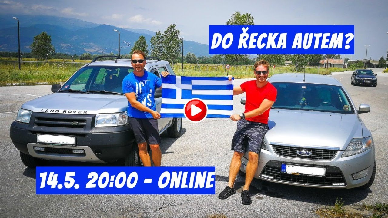 🚗💨 POJĎTE S NÁMI NA DOBRODRUŽNOU CESTU DO ŘECKA – AUTEM! 🌊🇬🇷