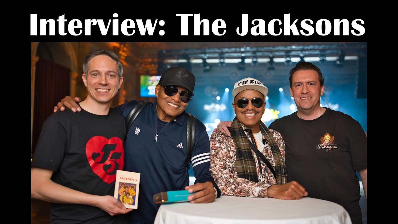 Marlon & Jackie Jackson talks to fans about Past, Present and Future
