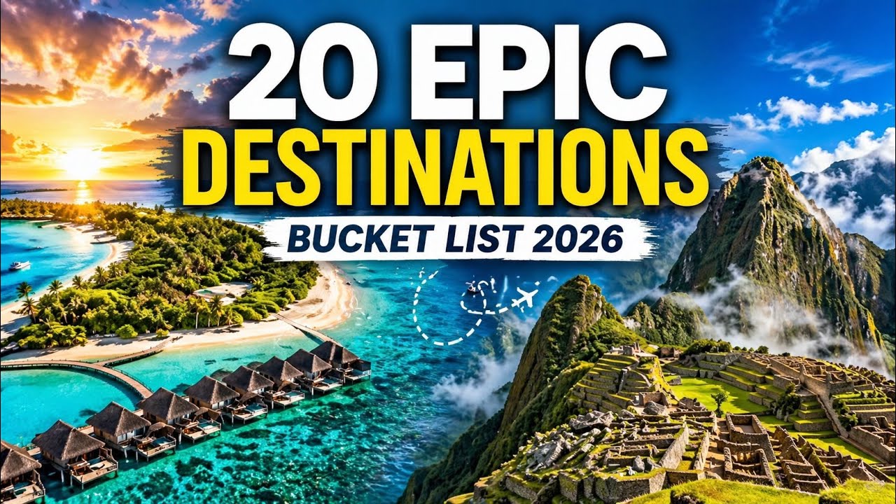 Ultimate Travel Bucket List 2025 Edition 🌍✈️