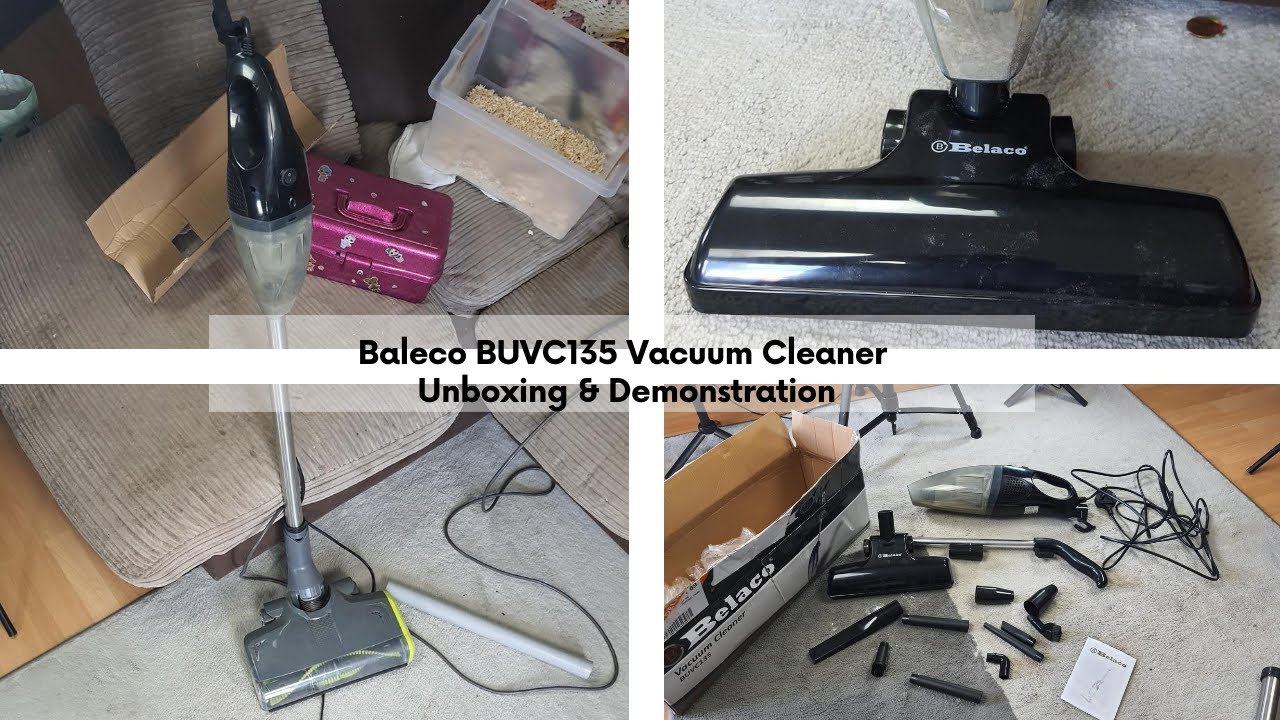 A £20 BRAND NEW Hoover! Belaco BUVC135 Vacuum Cleaner - Unboxing & Demonstration