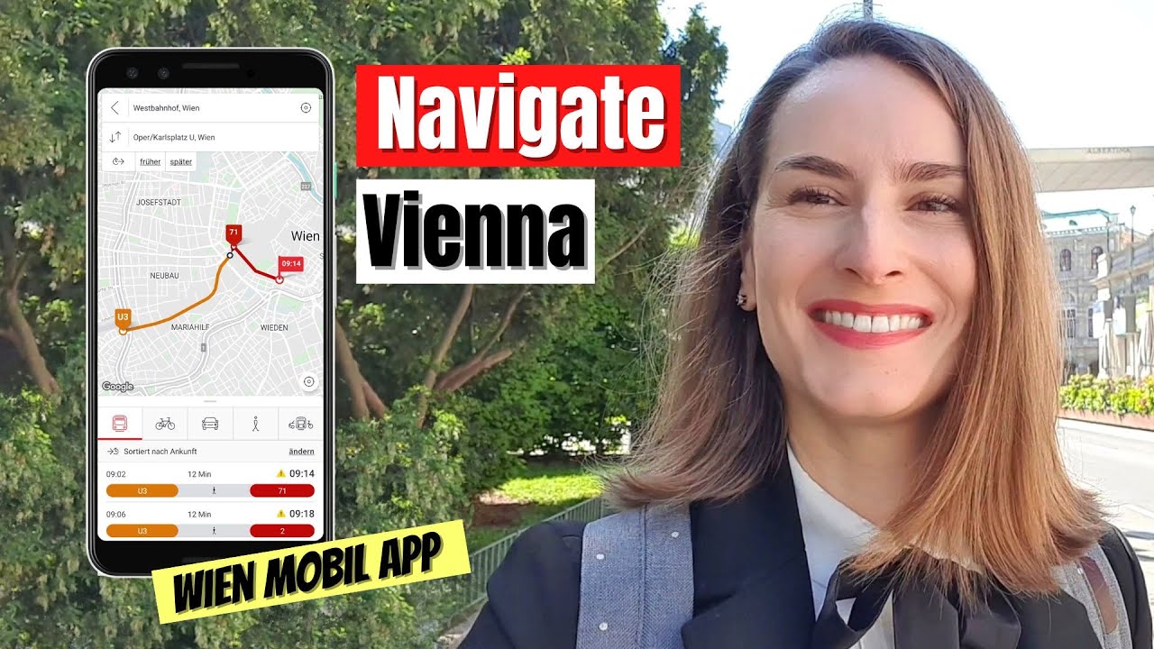 Navigate Vienna with the Wien Mobil App | Public Transport Vienna | Subway, Bus, Tram | Travel Guide