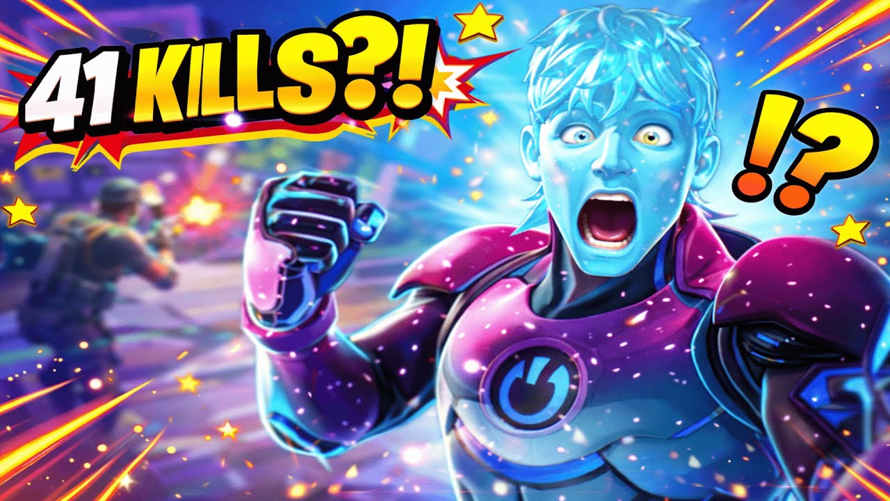 41 KILLS?! 😱 Galaxy Skin Goes CRAZY | Fortnite Reload