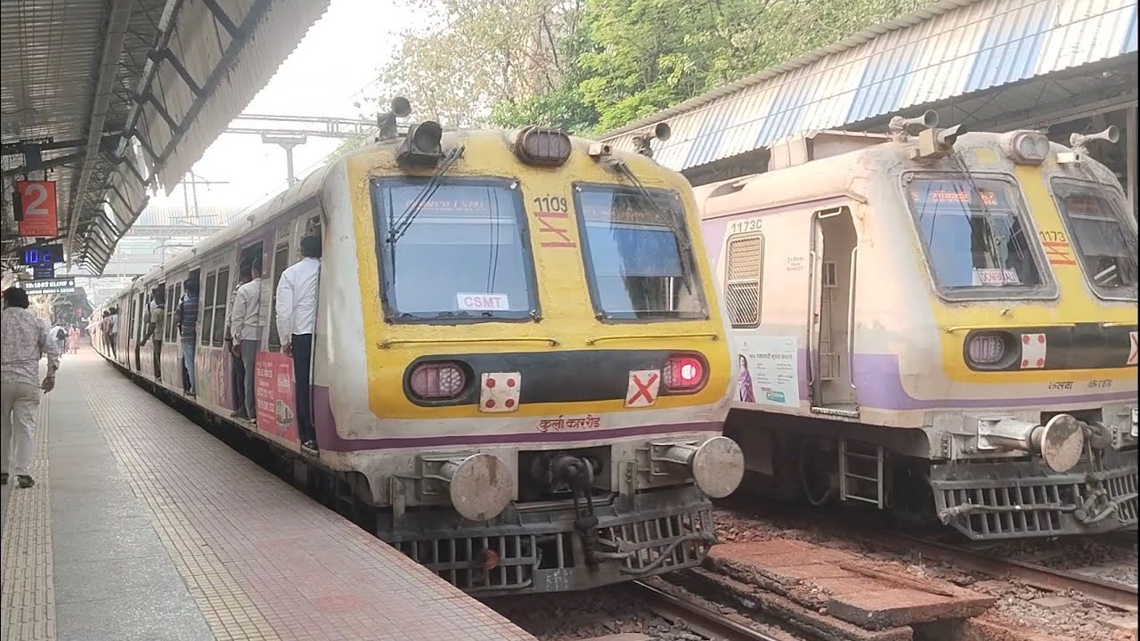 Indian local train mumbai Central railway station video | Mumbai csmt Central railway station vlog 