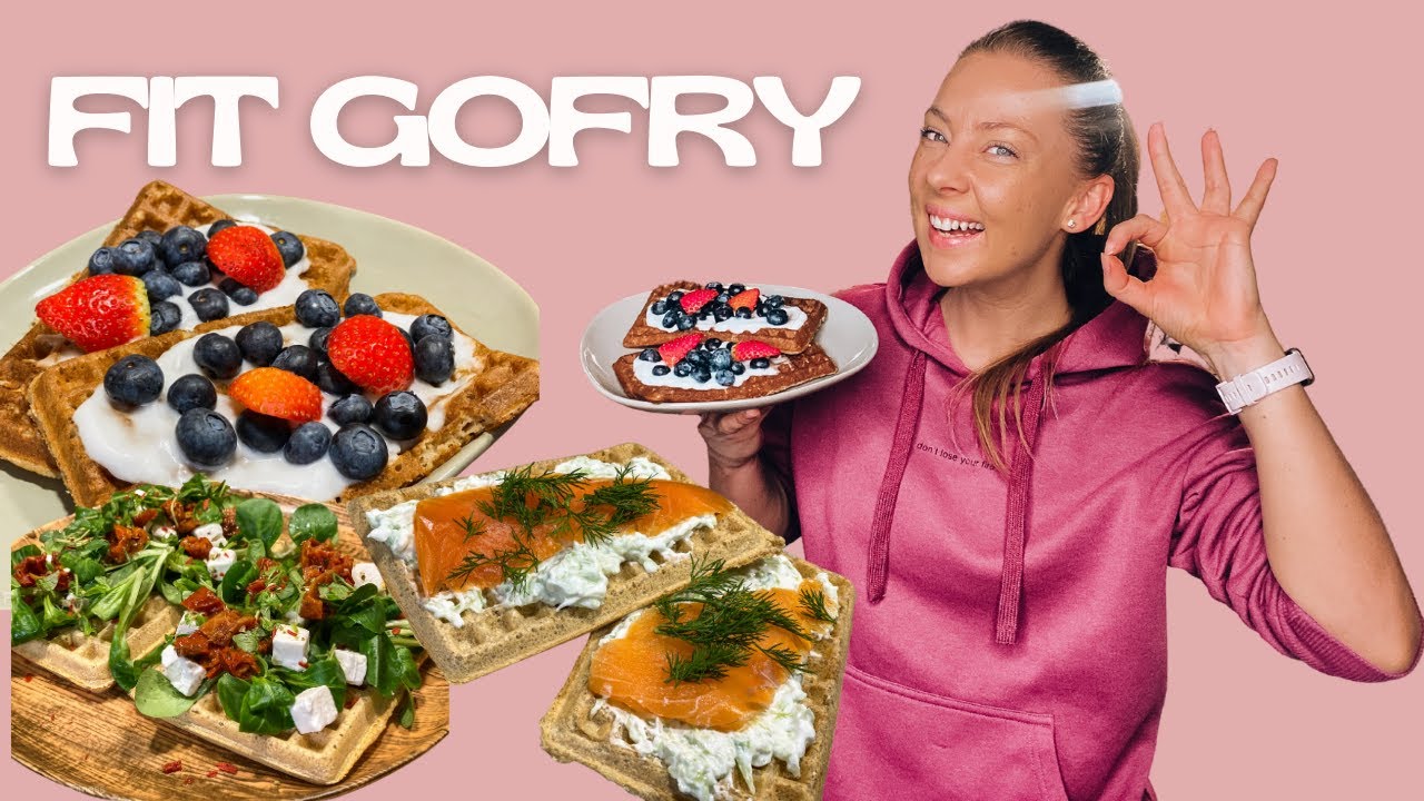 FIT GOFRY😋  na słodko 🍓 i wytrawnie 🥒