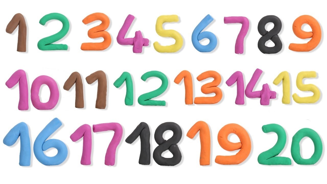Learn Counting 1 to 20 with Play Doh for Kids + More Educational Videos