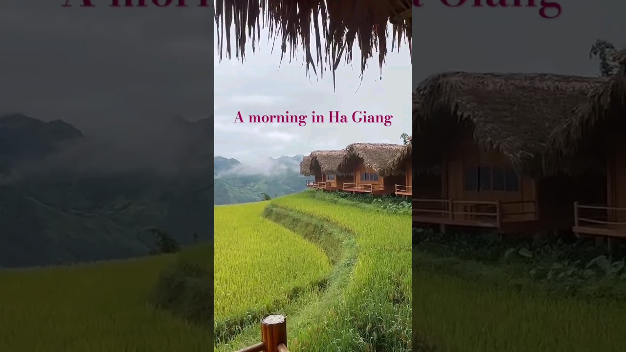 Un joli matin &agrave; Ha Giang 🥰#voyage #voyagevietnam #circuitvietnam