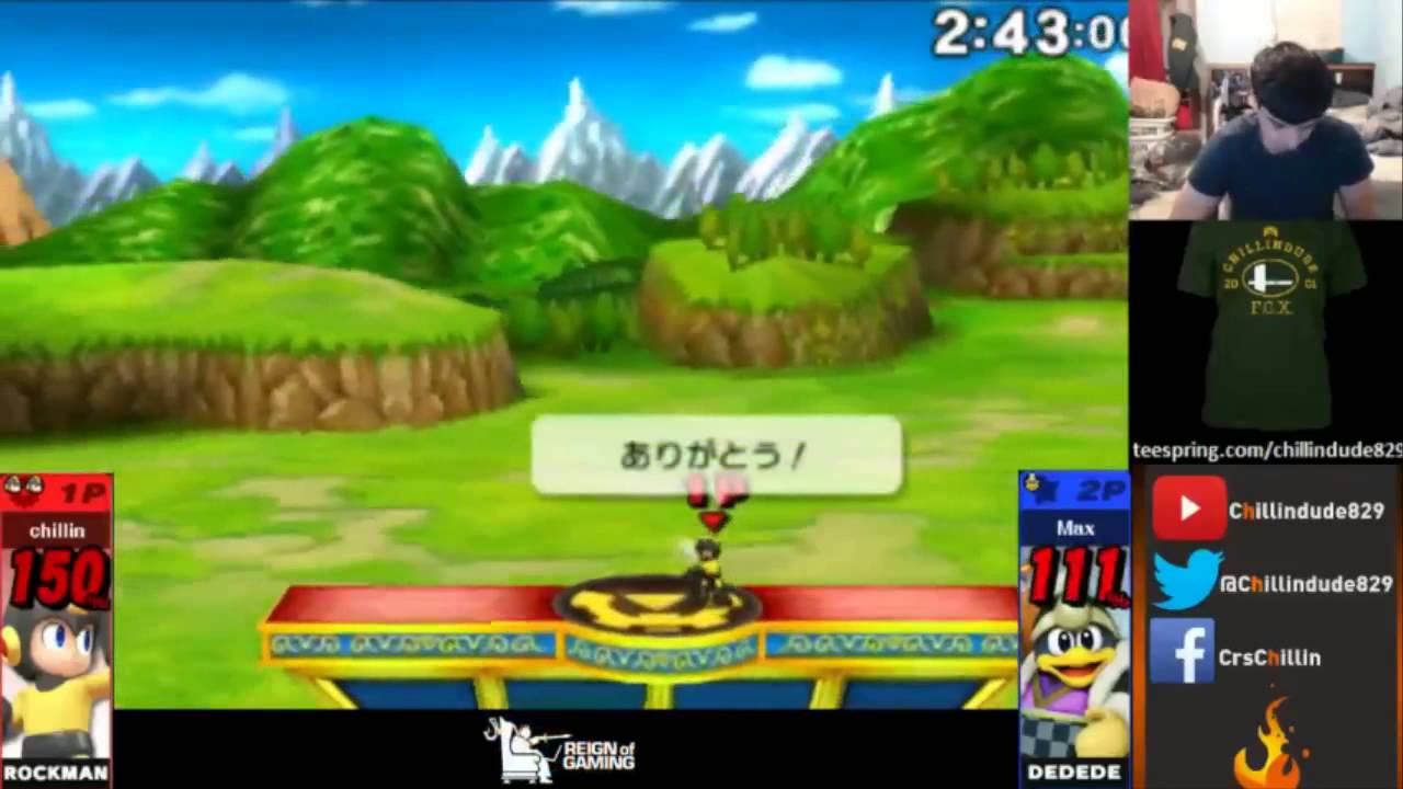 Chillin (Megaman) vs Doom (DDD) - Smash 4 3DS