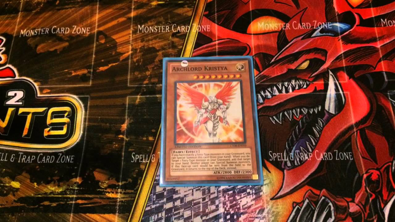Yu-Gi-Oh Card Explanation (Archlord Kristya)