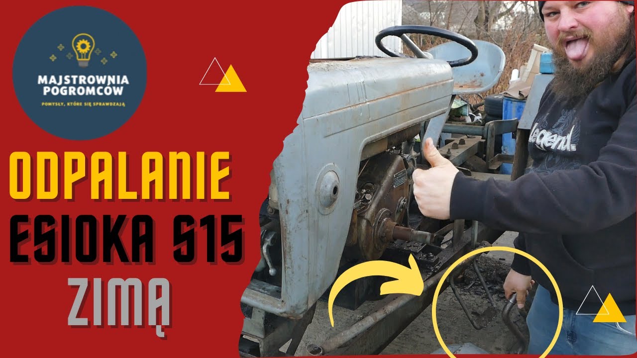 Odpalanie ESIOKA S15 zimą | Andoria 1HC102