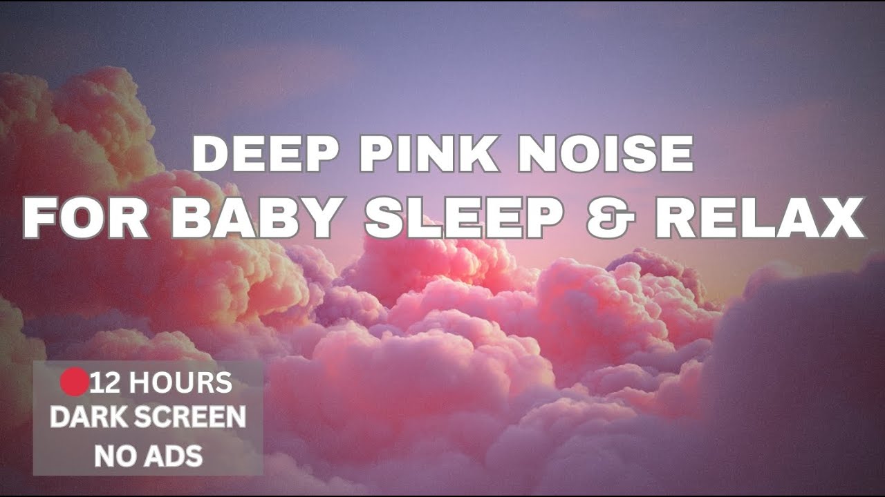 Fall Asleep in 3 Minutes: Deep Pink Noise + Black Screen (Insomnia Relief 2026) 😴