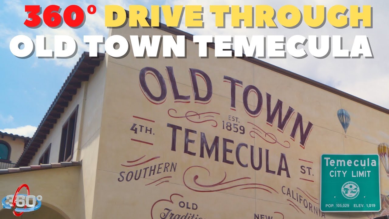Friday Afternoon in Old Town Temecula - 360 Degree Views
