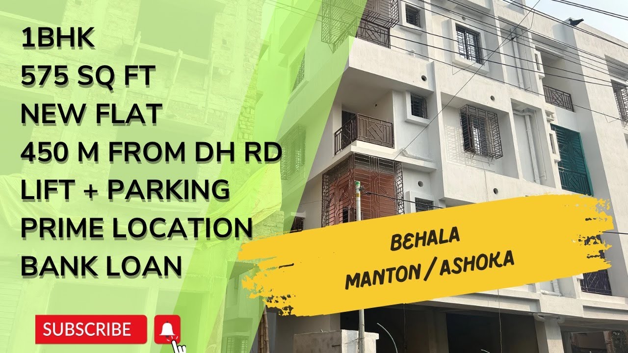 575 Sq Ft 1BHK New Flat At Behala B C Road🏠 @SaikatChowdhuryb4u