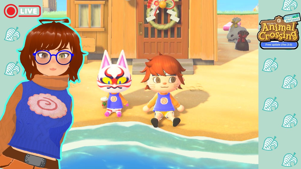 🍥Chill stream day. 【Animal Crossing New Horizons Version 3.0 Update】