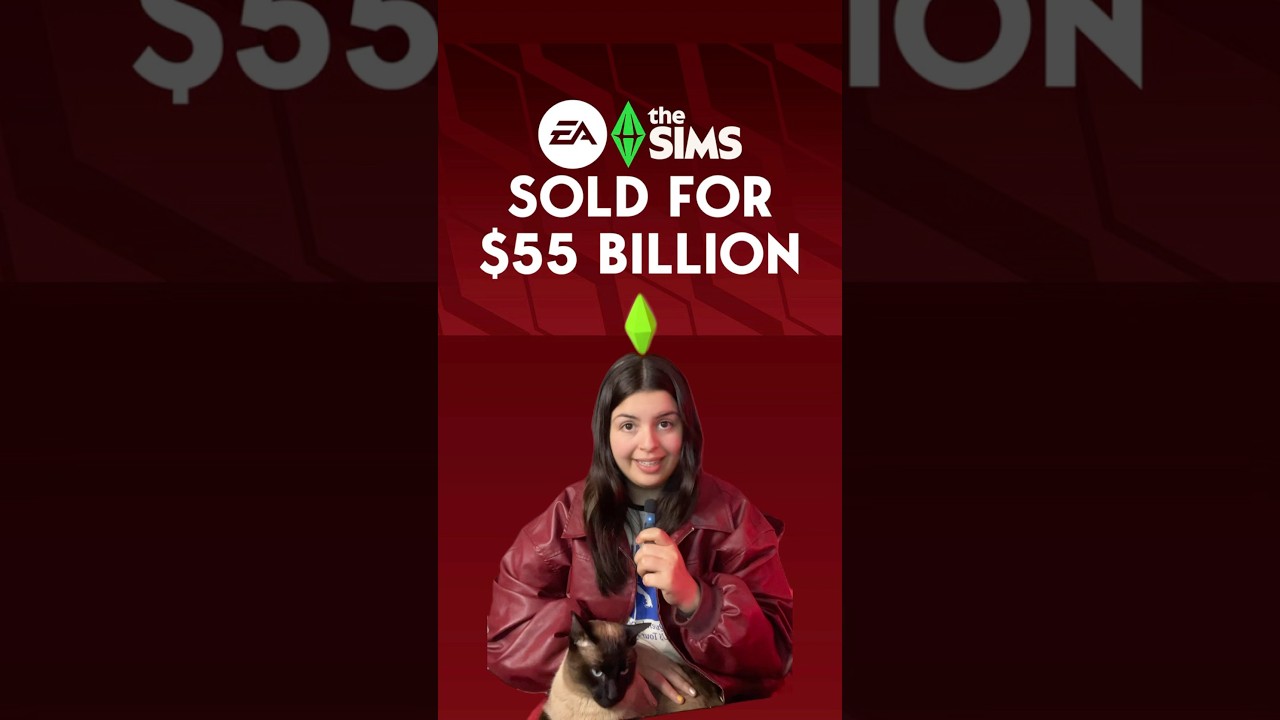 o the sims foi vendido POR 55 BILH&Otilde;ES DE D&Oacute;LARES e eu t&ocirc; com medo #thesims #EA