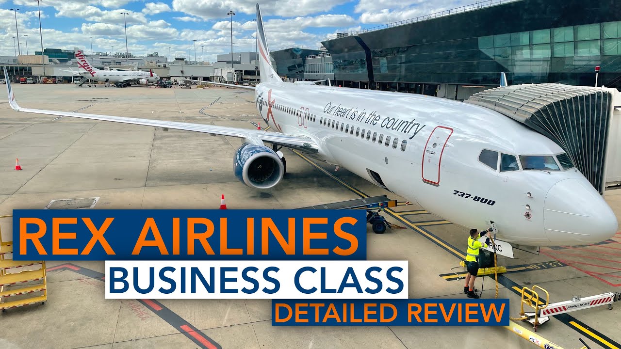 Is REX Airlines Business Class any good? Full review from Melbourne to Sydney.