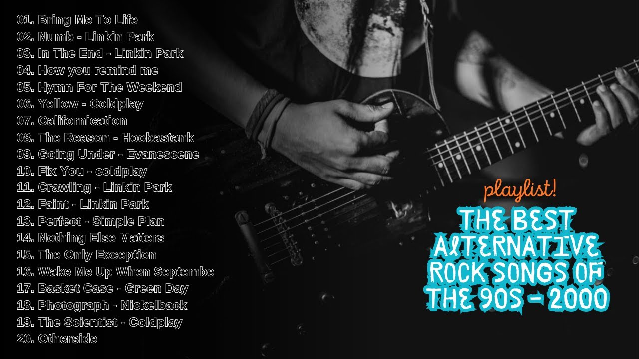 [PLAYLIST] Alternative Rock 90's & 00's - Coldplay, Green Day, Evanescence, Paramore e muito +!