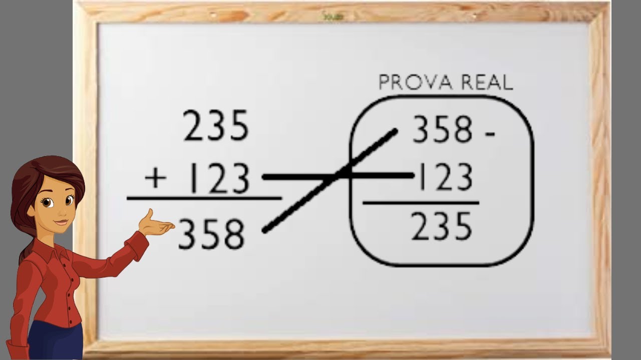Prova Real da Adição -📚 Como Tirar Prova Real da Adição - Aula de Matemática- #explicandoumpoucomais