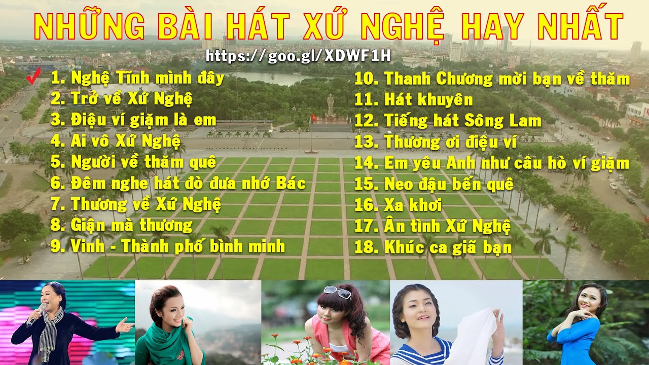 Nghệ An - Tuyển tập những ca khúc hay nhất [Nhạc trữ tình Nghệ An]