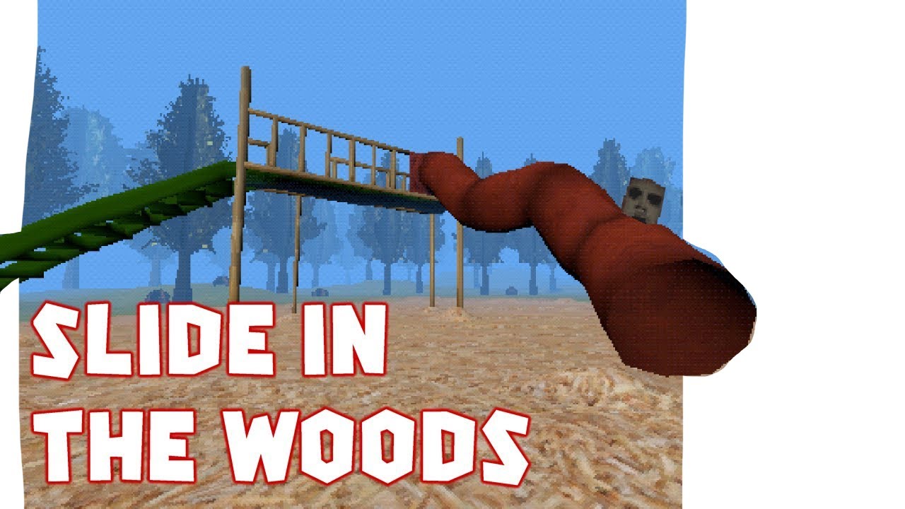 Slide In The Woods Dump