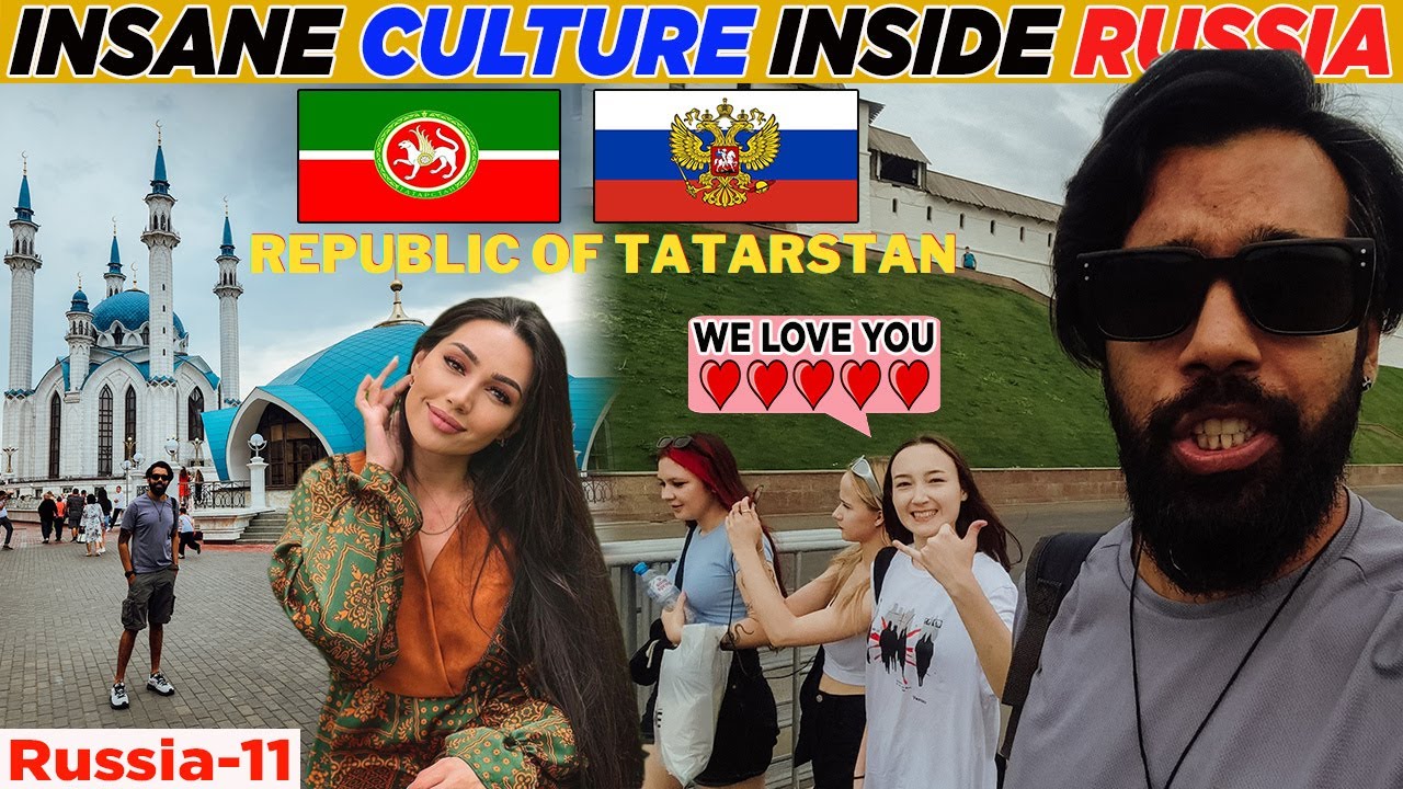 Why TATAR PEOPLE Are So Different In Russia (Republic of Tatarstan - Kazan) 🇷🇺